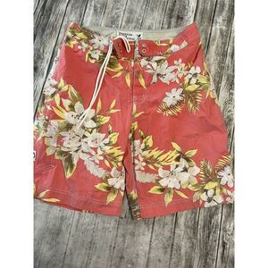 American‎ Eagle Outfitters Swim Trunks Size 32 salmon, color 10in Inseam